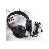 Wired Extra Bass Headphones Black Electronics