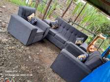 Affordable grey 5seater sofa set on sale
