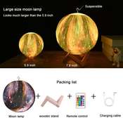 7.9 inch Large Moon Lamp Galaxy Starry