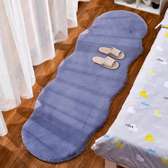 Rabbit fur faux decorative mats