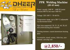 PPR  Welding Machine (20–63 mm)