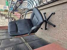 Ergonomic Black Office Chair Adjustable Swivel