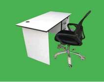 Home office chair with a desk