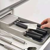 2 tier compact knifes organizer