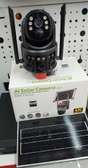 AI Solar CCTV 4G Simcard With Dual Lens PTZ Camera System