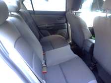 Spacious Car Interior with Durable Fabric Upholstery