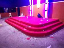 Church Artar red carpets