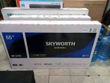 55 Skyworth Smart UHD Television Frameless - New