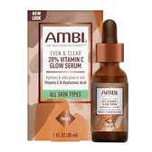 AMBI Even & Clear 20% Vitamin C Glow Serum, 30Ml