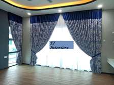 Blue elegant & stylish curtains