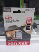 Sandisk 128GB Ultra SDHC UHS-I HD Camera Memory Card 140mb/S