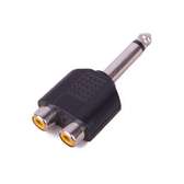 Generic RCA Female To 3.5 MM Male Jack Audio Y Adapter
