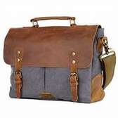 Capital Canvas & leather handbag