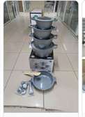 Bosch 11pc cookware with Silicone lid covers