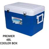 Premier 48 Litres Cooler Box/Chiller Blue