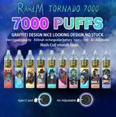 R and M Tornado 7000 Puffs Rechargeable Vapes