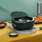 Nordic g  3.4L Frying pot with thermometer, oil drain grill