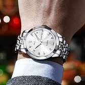 Stainless Steel Bracelet Watch (Silver)