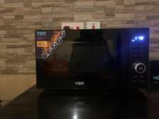 Von Microwave Oven Black Digital Display