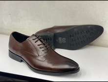 Franco Banetti Oxford Brogue sides Coffee Brown Official