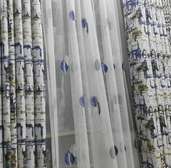 PRINTED DOUBLE SIDED DECORATIVE CURTAINS