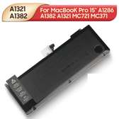 Battery A1382 A1321 For MacBooK Pro 15" A1286