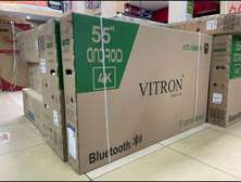 Vitron 55 inches Smart Android Frameless 4k UHD Tv