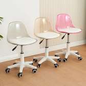 Dining Chair; Modern Eames Swivel Dining Chair