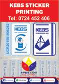 Kebs sticker printing