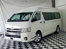 Toyota hiace high roof white