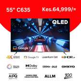 TCL 55" C635 QLED 4K Google TV- 55C635