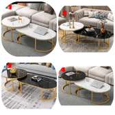Glass Top Nesting  Coffee Table set(2pcs)B3* ‼️