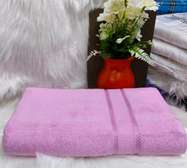 CAMEL COLOURED COTTON TOWELS-LARGE