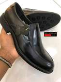 Black pure Leather Shoes