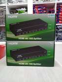 Ultra HD 4K 1X8 8 Port HDMI Splitter Repeater Amplifier