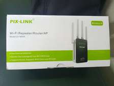 PIX-LINK US Plug 300mbps Signal Amplifier Four Antenna