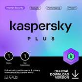 Kaspersky Plus Internet Security 2025 , 1 Device , 1 Year ,