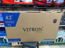Vitron 43 2023 model smart Android frameless TV