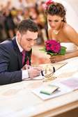Wedding consultation services.