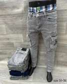 Men's Cargo Jeans with side Pockets