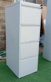 White 4-Drawer Lockable Metal Filing Cabinet