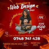 Crazy web design offer. 75% Discount