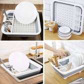Collapsible Silicone Dish Rack Drainer