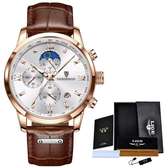 LIGE Sport Quartz Chronograph Military Watch Men