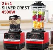 2 in 1 commercial blender 4500w silver crest with 2 jug
