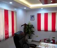 BLENDED VERTICAL OFFICE BLINDS