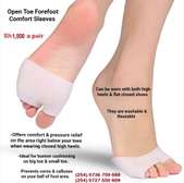 Open toe forefoot sleeve
