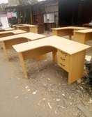 L shaped desk