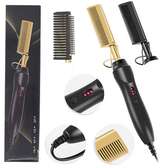 Titanium All Type Hair Straighter Electric Comb