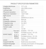 Mini Projector YG300 Upgrade Portable Led Projector
